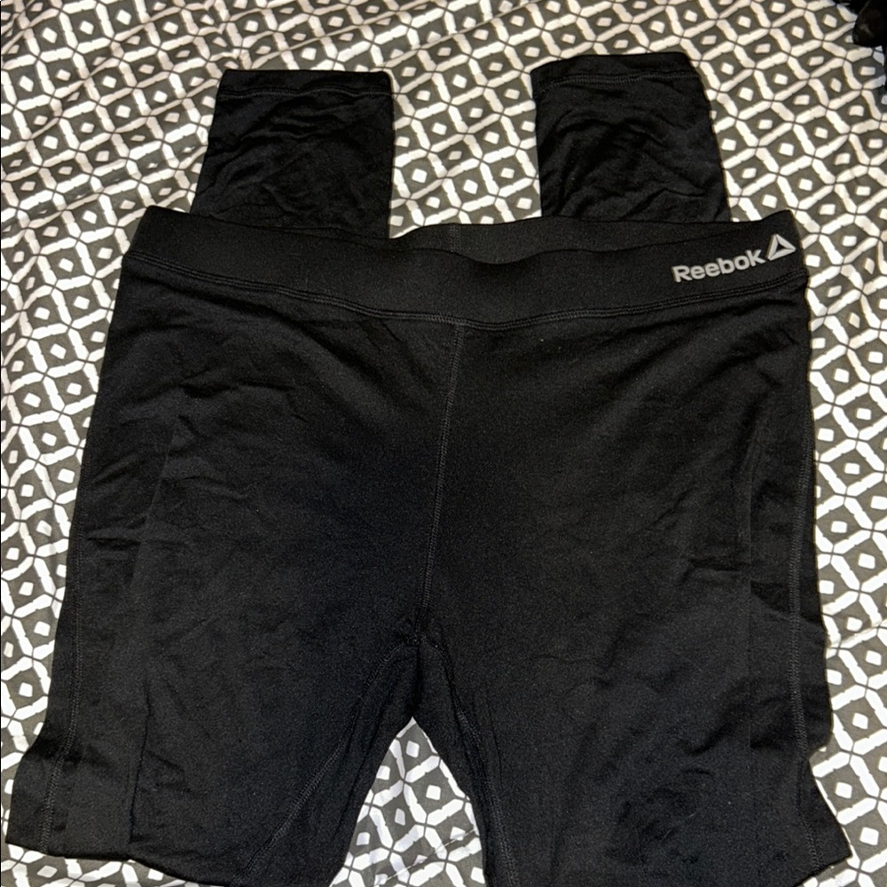Reebok Black Jeggings with Stretchy Fit